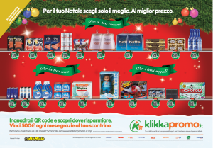 Lo scaffale virtuale di Klikkapromo, in metropolitana